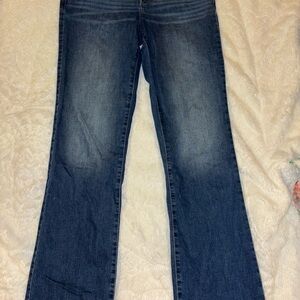 Maurices Everflex Slim Boot Cut Jeans with Faded Wash